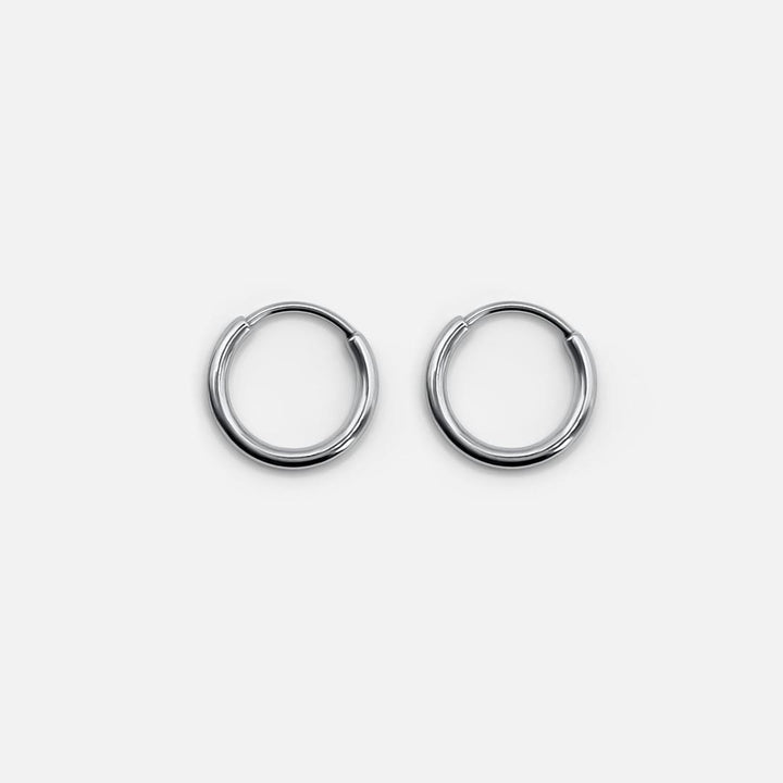 Mini Créole en Argent pour un Usage Quotidien