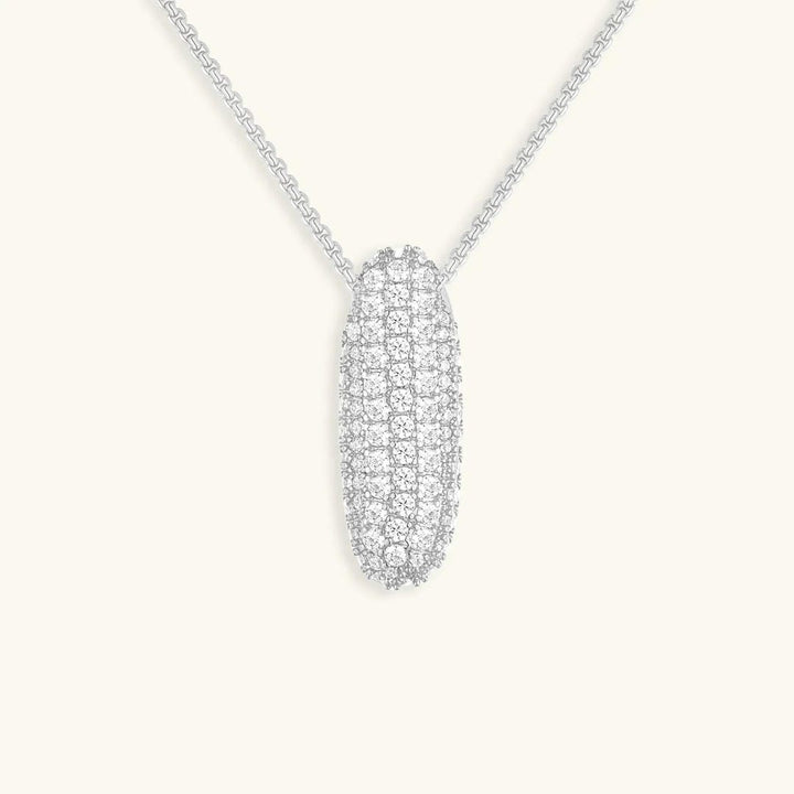 Collier Initial en Cristaux Boules