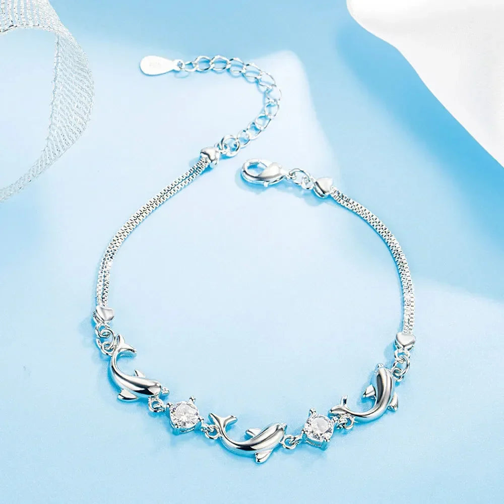 Sterling Silver Dolphin Jewellery Collection