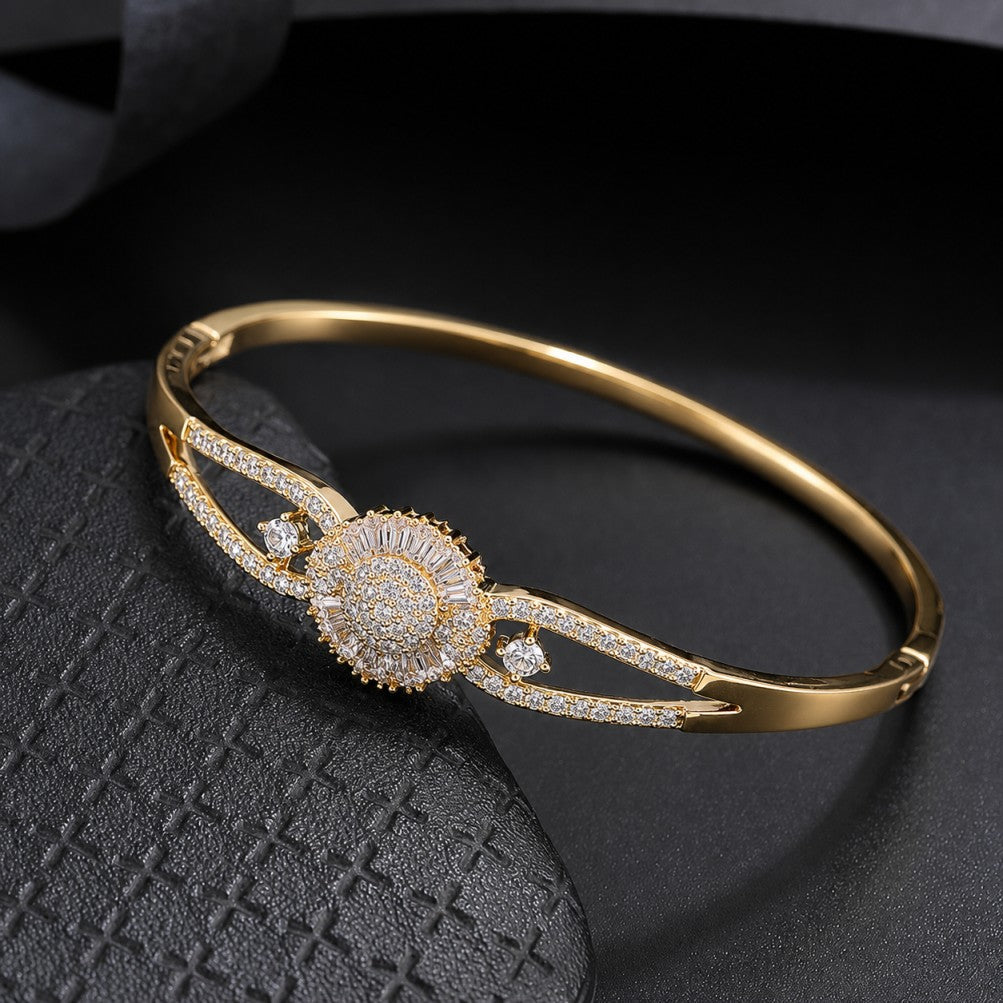 Bracelet Classique en Zirconium Scintillant