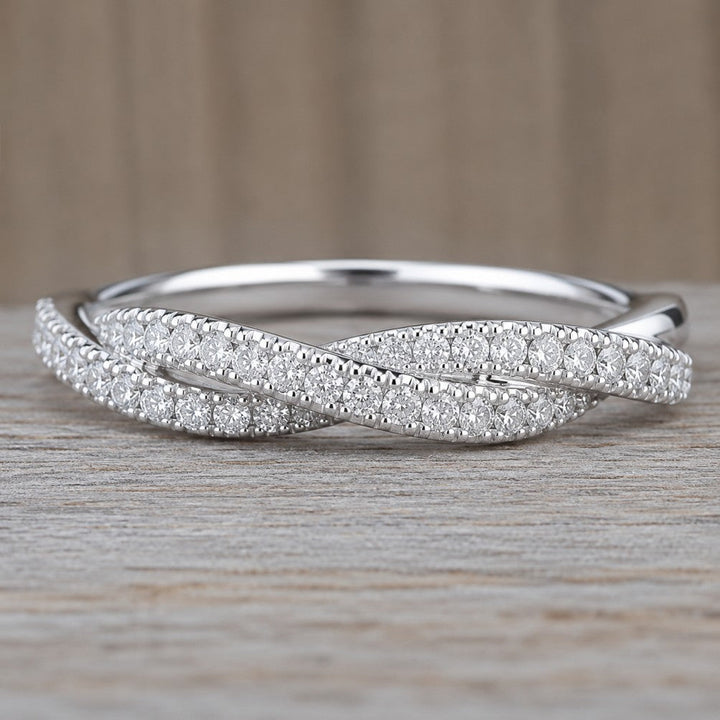 Bague en zirconium de luxe