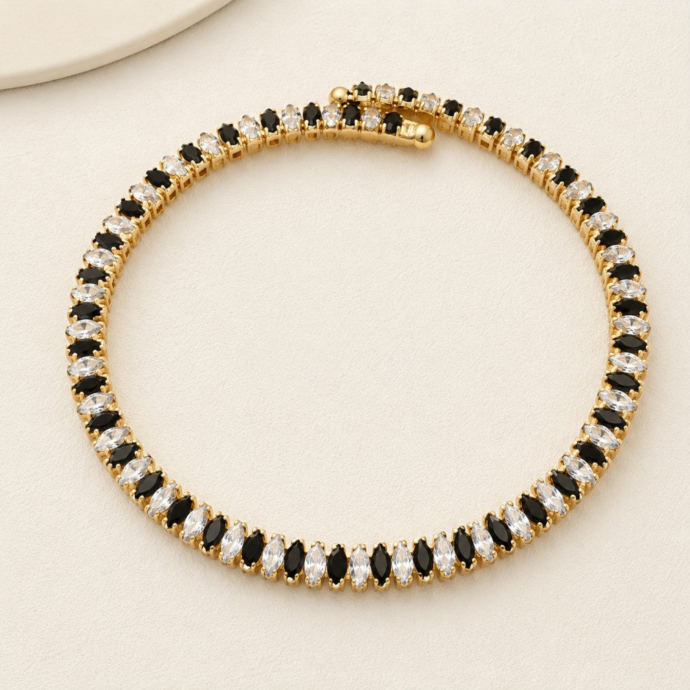 Collier Élégant en Chaîne Entrelacée