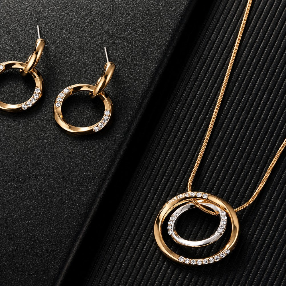 Ensemble de Pendentifs Mobius Chic