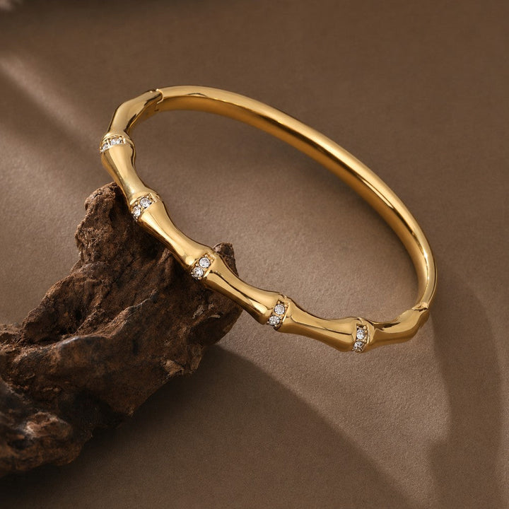 Bracelet de Luxe en Zirconia Carrée