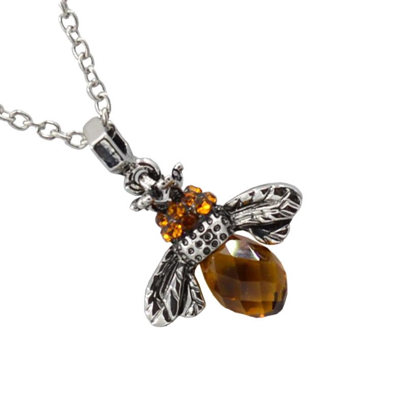 Collier Abeille Dorée Esprit