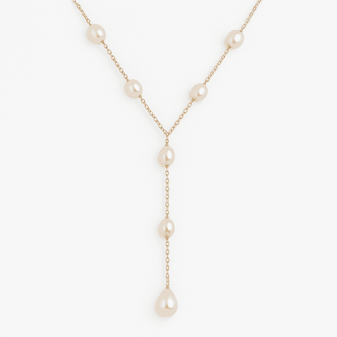 Collier Pendentif en Perles au Style Vintage