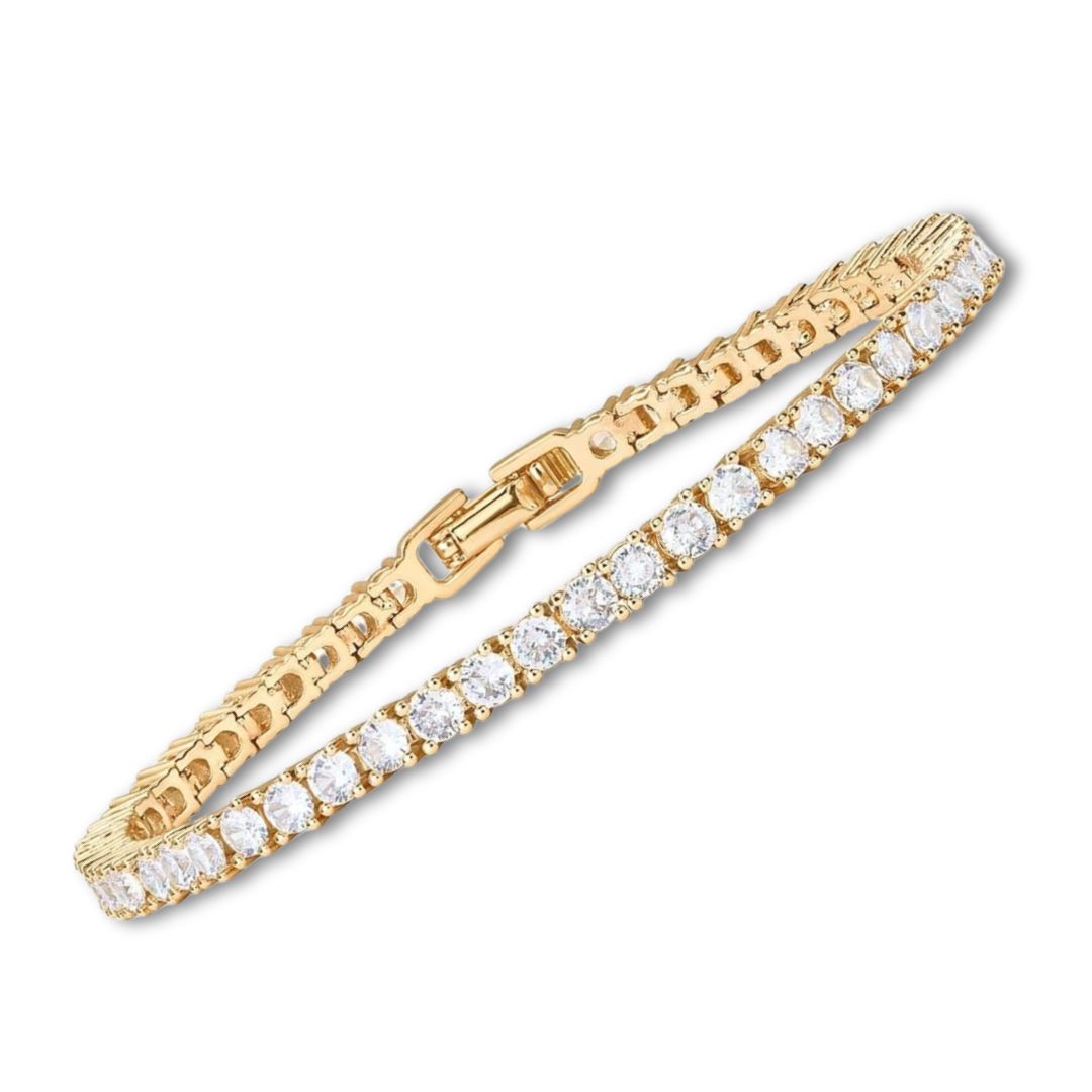 Bracelet de Tennis en Cristal Élegant