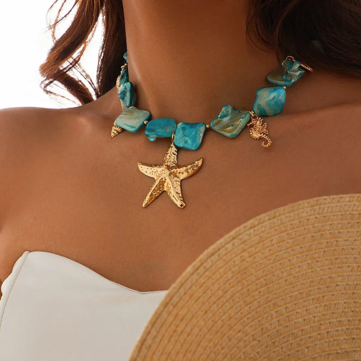 Collier Bleu Rêves de l&