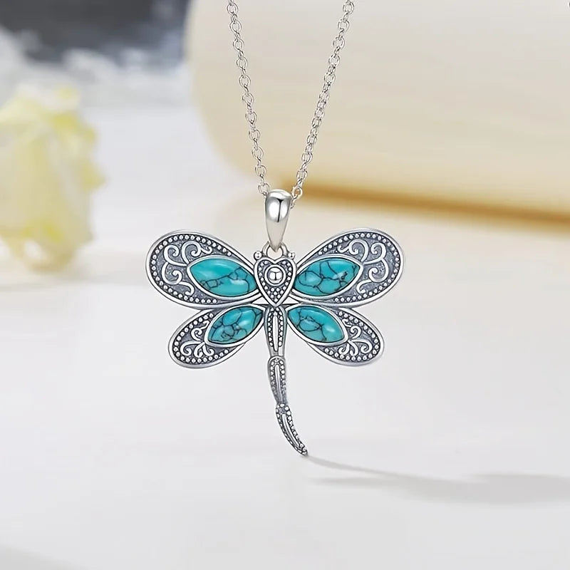 Pendentif en Argent Libellule des Rêves
