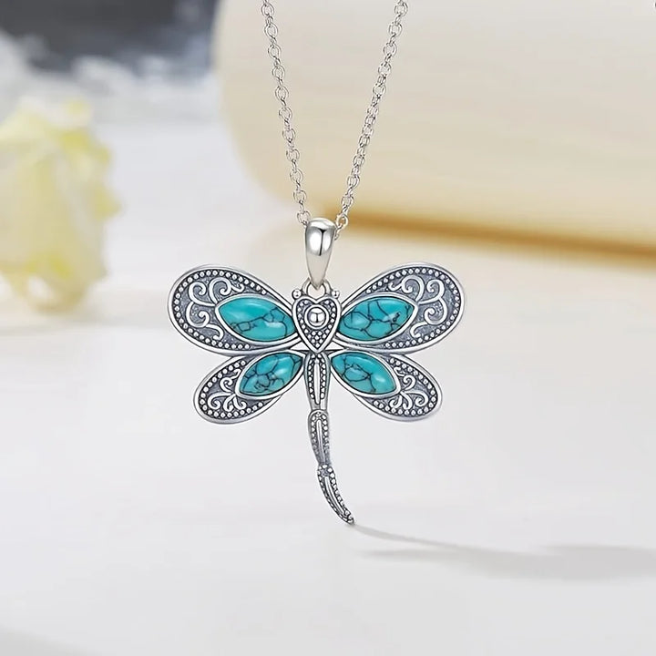 Pendentif en Argent Libellule des Rêves