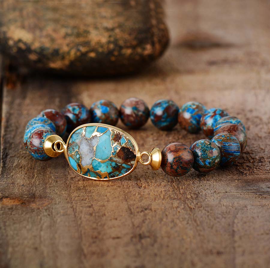 Bracelet en Bronzite
