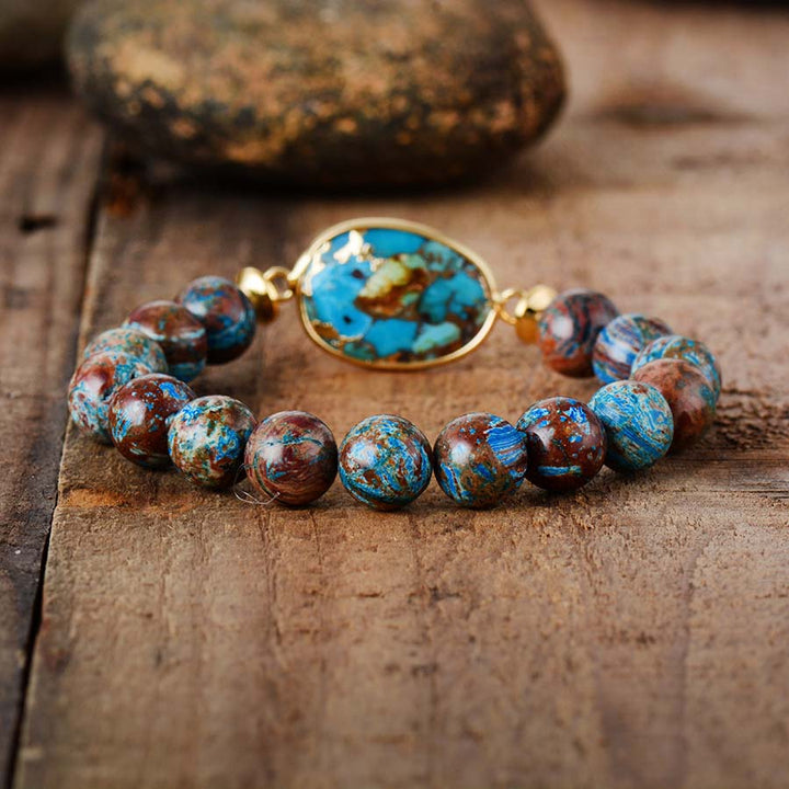 Bracelet en Bronzite