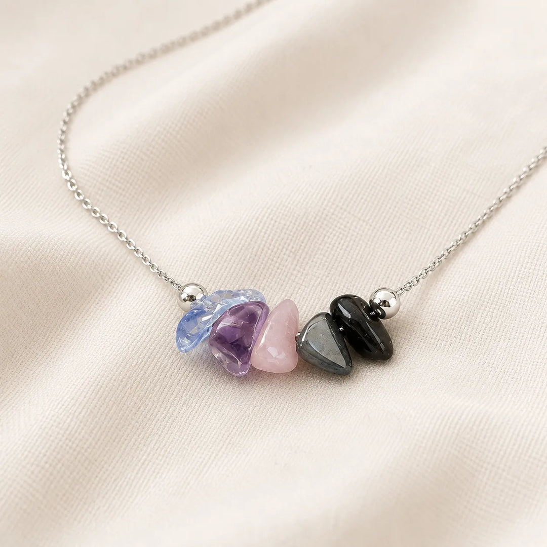 Collier Minimaliste en Cristal Brut