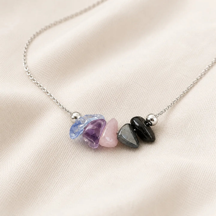 Collier Minimaliste en Cristal Brut