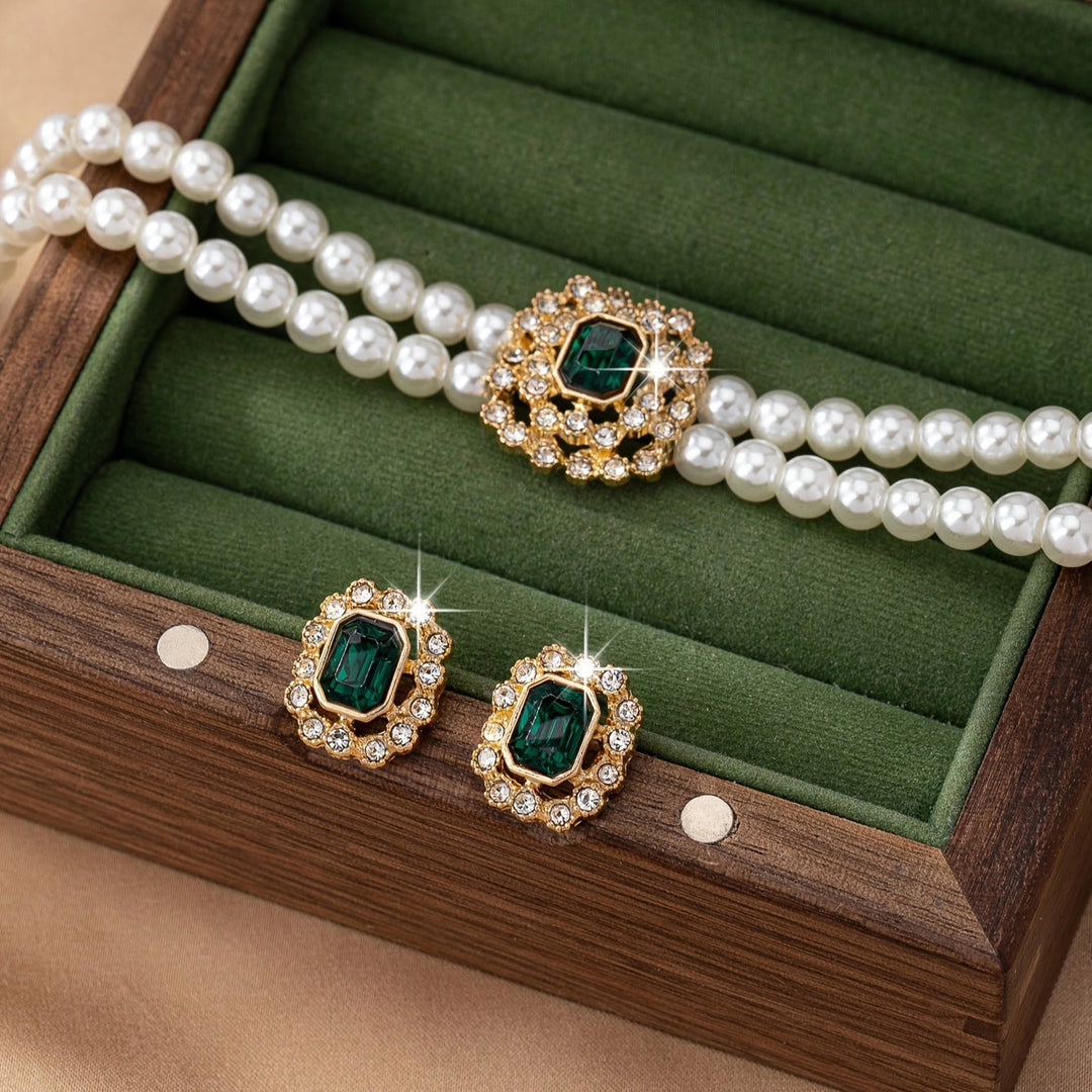 Talia Verdeaux Jewellery Set | Gold