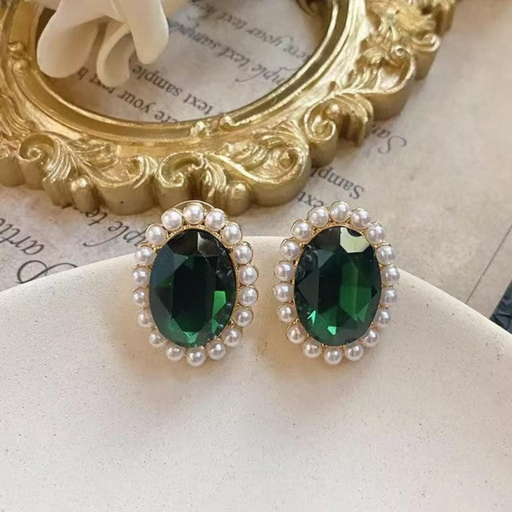 Ensemble de Perles Émeraude Impériale