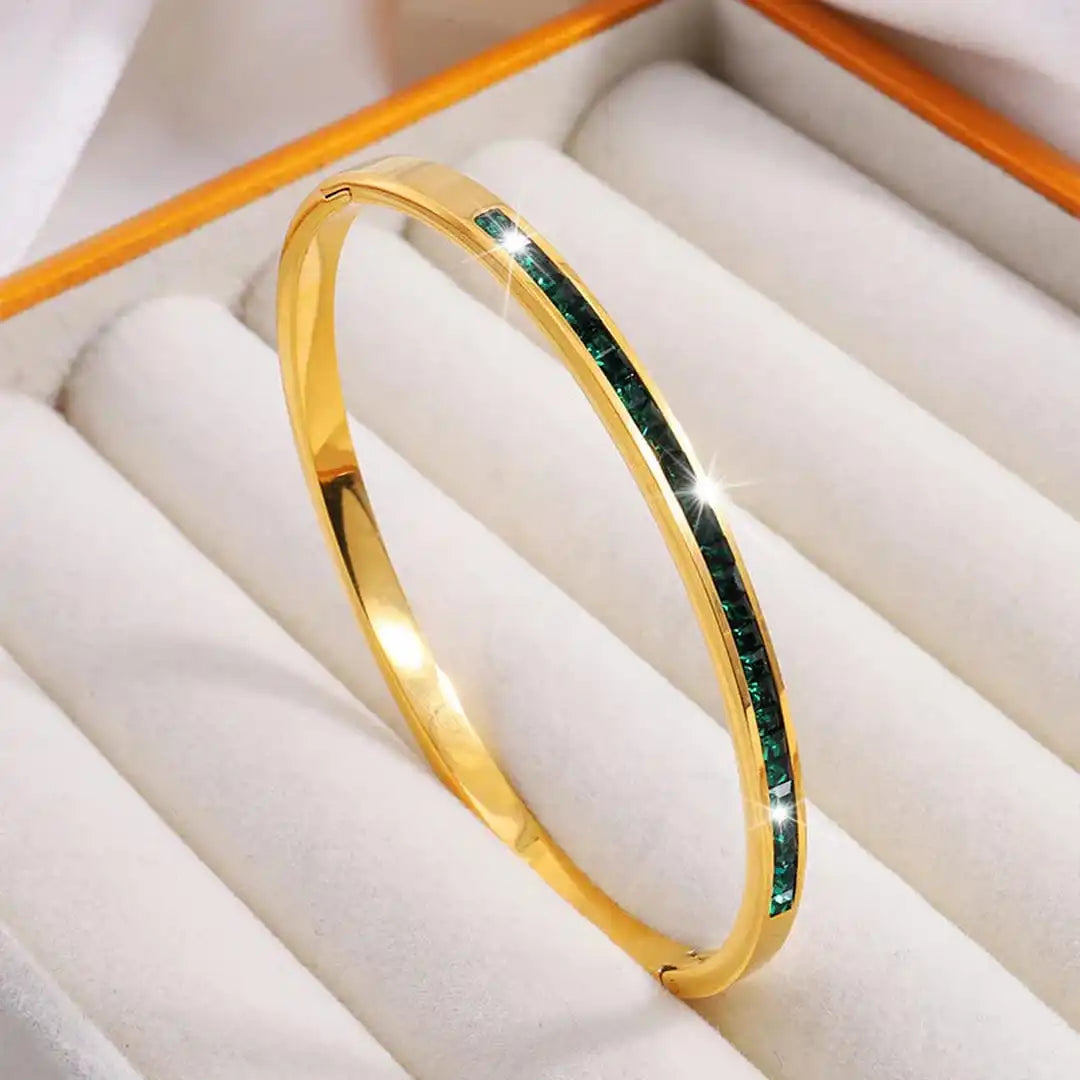 Bracelet de Mode en Émeraude
