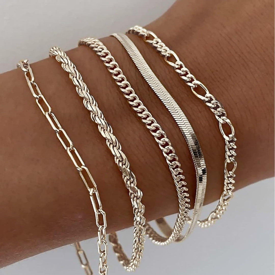 Ensemble de Bracelets Superposés Indispensables