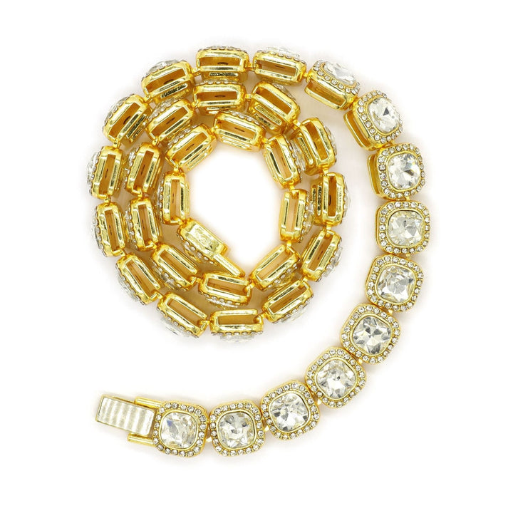 Collier de Tennis Victoria Square | Or