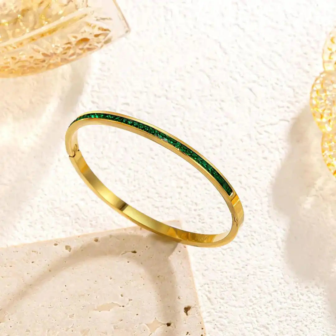 Bracelet de Mode en Émeraude
