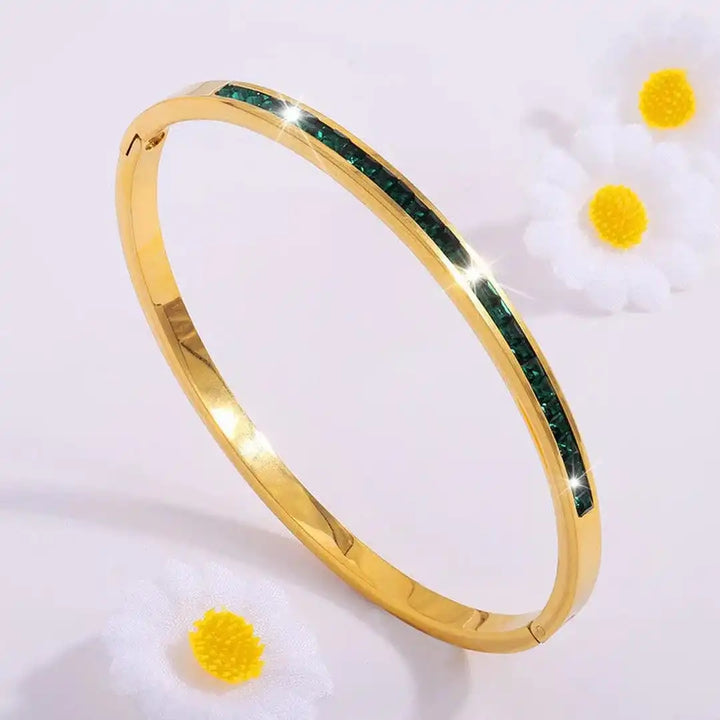 Bracelet de Mode en Émeraude