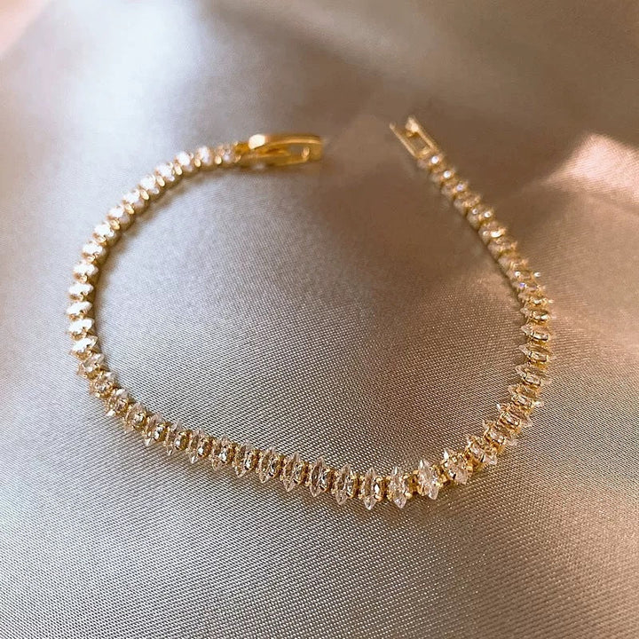 Bracelet Marquise Éclat Doré
