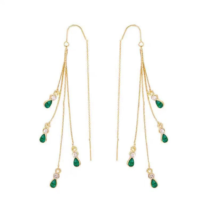 Calista Moreau Tassel Earrings | Gold