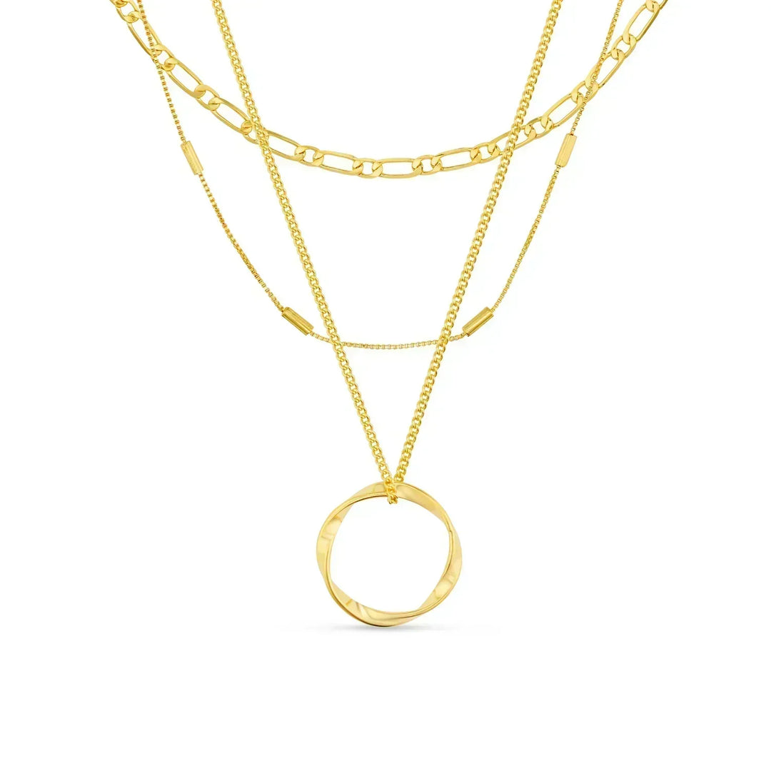 Collier à trois brins