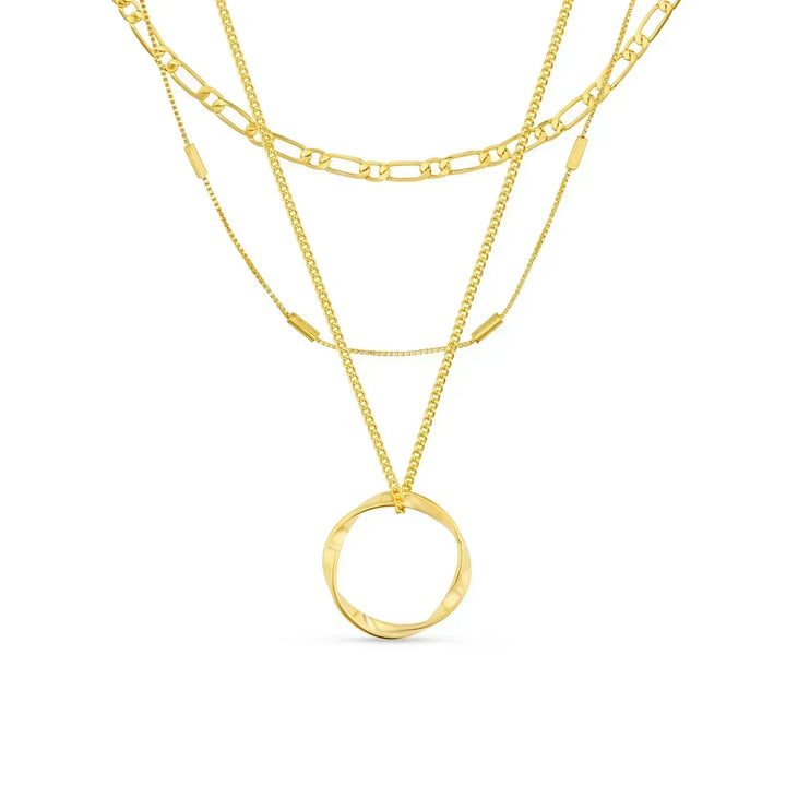 Collier à trois brins