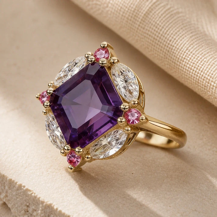 Bague Halo Princesse Déclaration