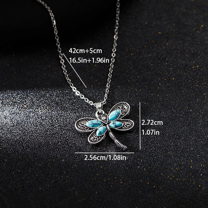 Pendentif en Argent Libellule des Rêves