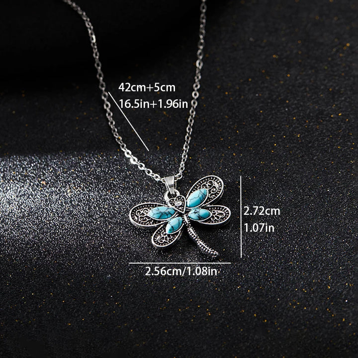 Pendentif en Argent Libellule des Rêves