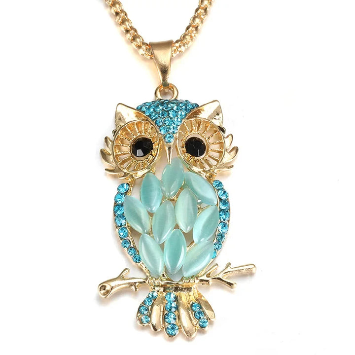 Collier de Chouette en Or