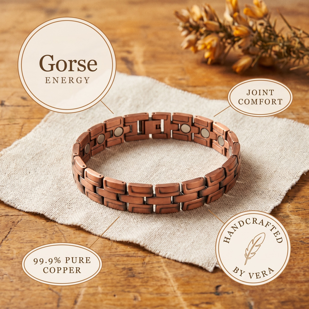 Bracelet en cuivre pour homme Gorse Copper Soul