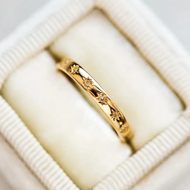 Bague Opulente de Style Coréen