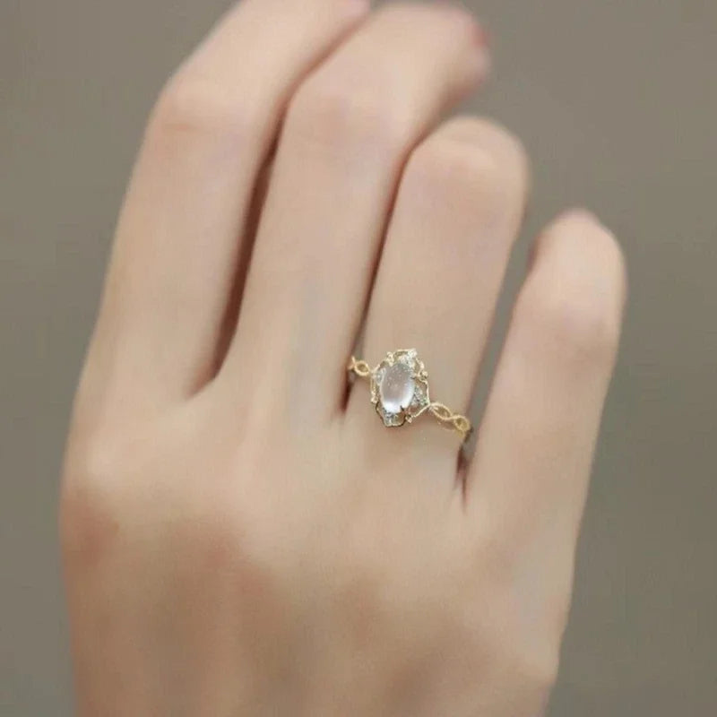Bague Vintage en Or Lune de Miel