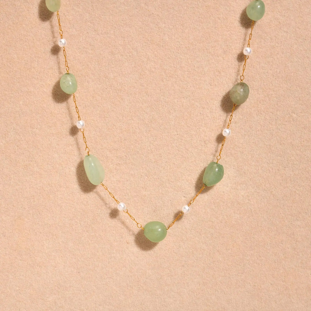 Collier Bohémien en Chaîne de Perles