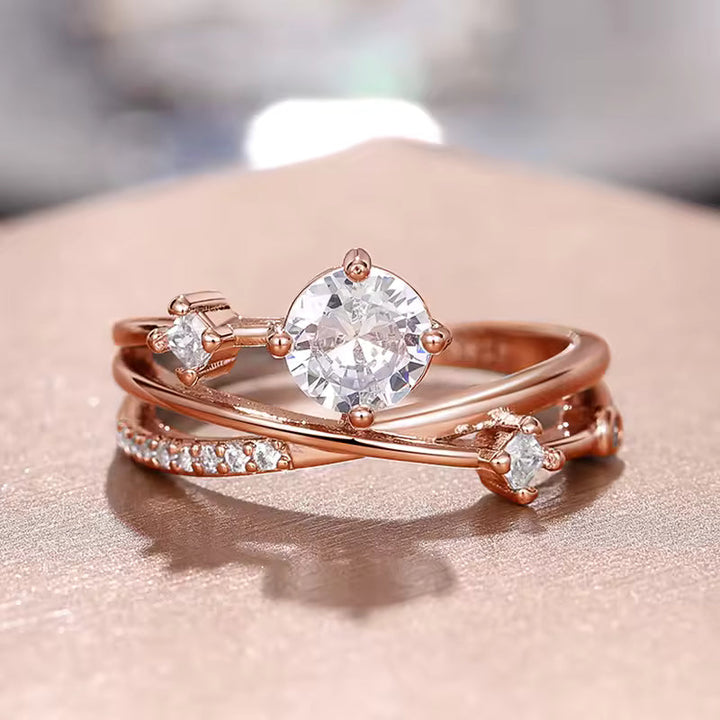 Bague Céleste en Zirconium de l&
