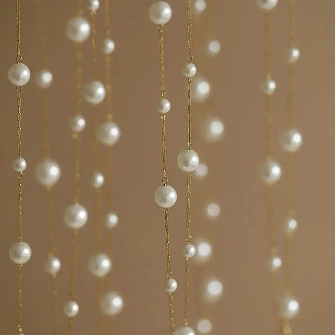 Collier Choker en Chaîne de Perles