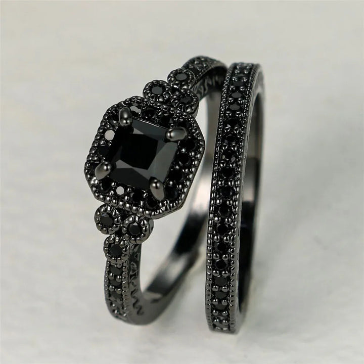 Bague en Onyx Cristal de Luxe