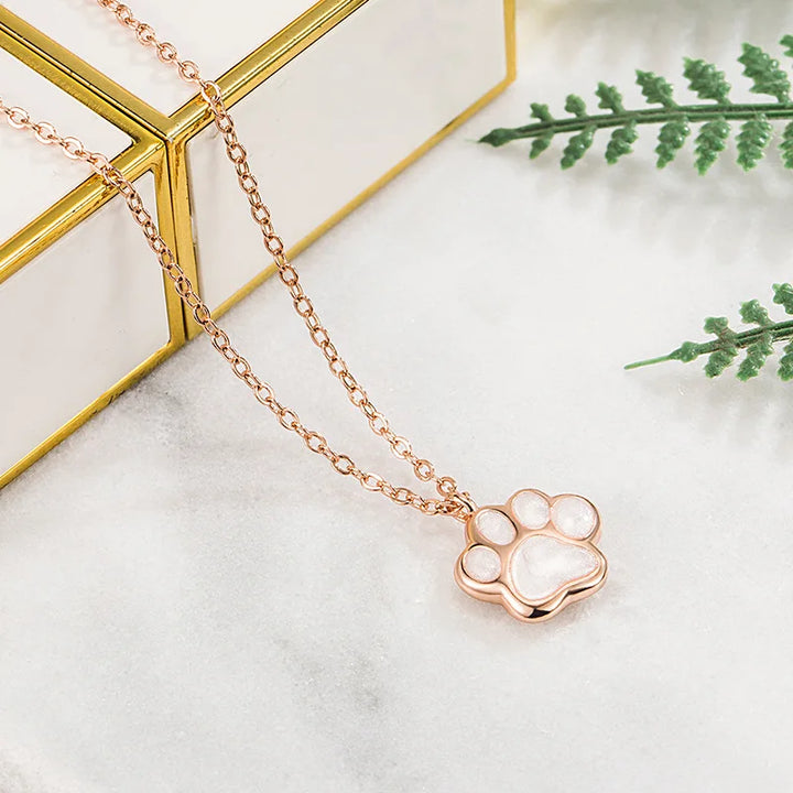 Collier avec Pendentif en Forme de Patte