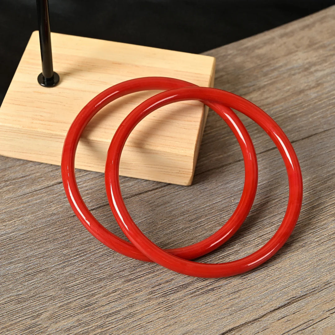 Bracelets Jingle en Verre Poli
