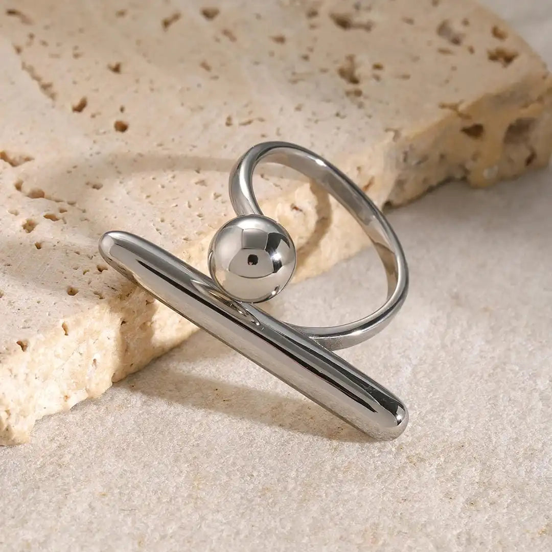Bague Étoile Ajustable en Or Classique