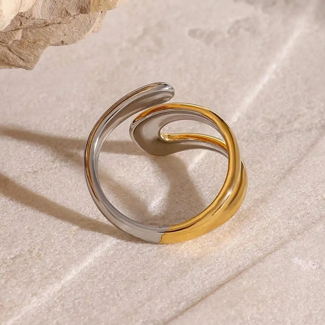 Bague Ouverte en Or Éternel