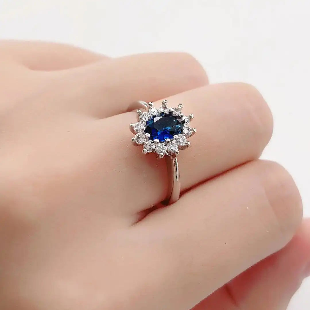 Bague Halo Héritage de Déclaration