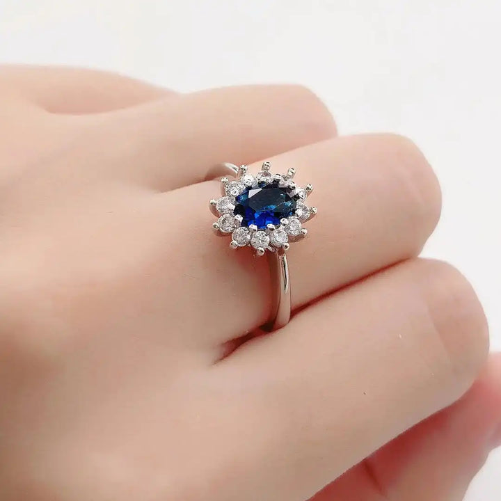 Bague Halo Héritage de Déclaration