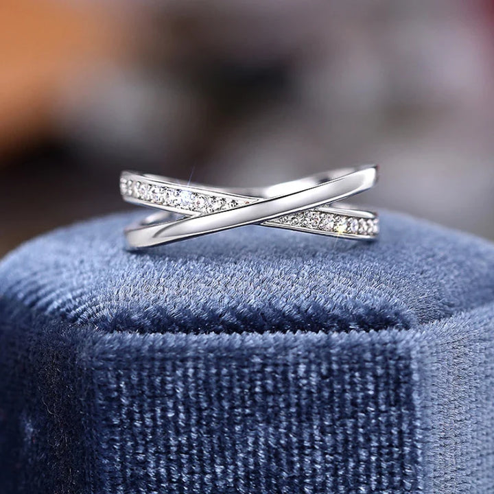 Bague en Zirconium Argent Elite