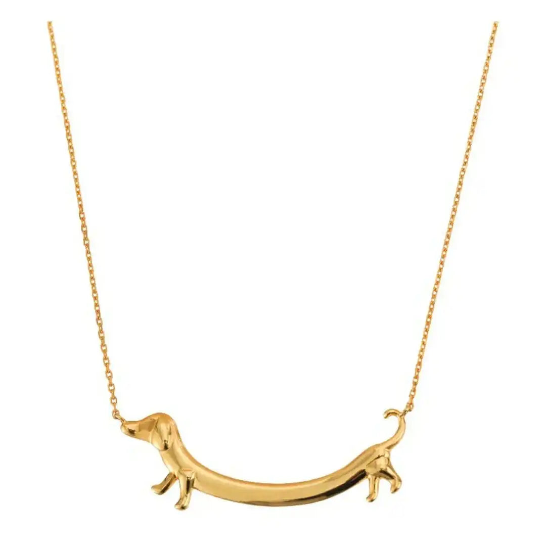 Collier avec Pendentif Teckel