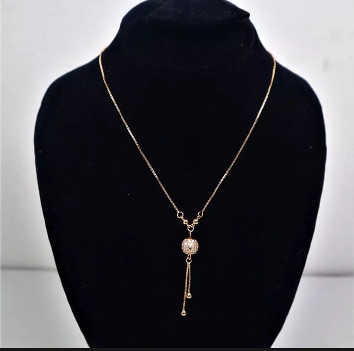 Vintage Gold Pendant Necklace