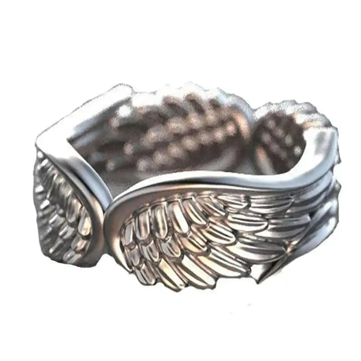 Bague Ajustable en Argent avec Ailes d&
